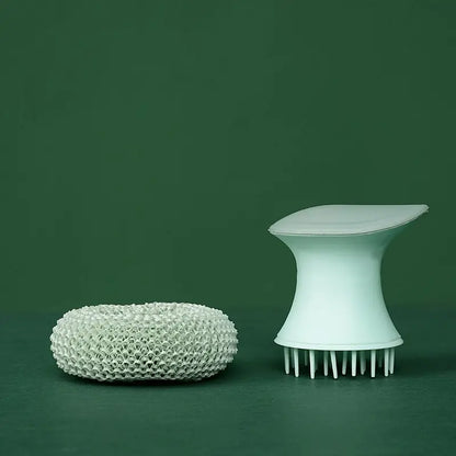 Detachable Short Handle Kitchen Cleaning Brush (1pc)