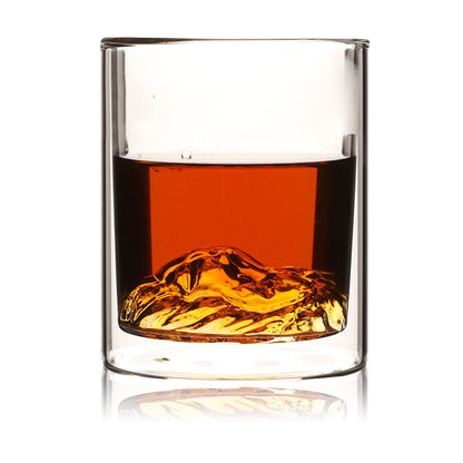 Creative Double-Layer Borosilicate Glass Mug