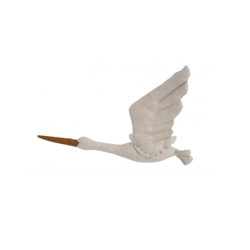 Nordic Cartoon Swan Plush Toy and Wall Decor Pillow