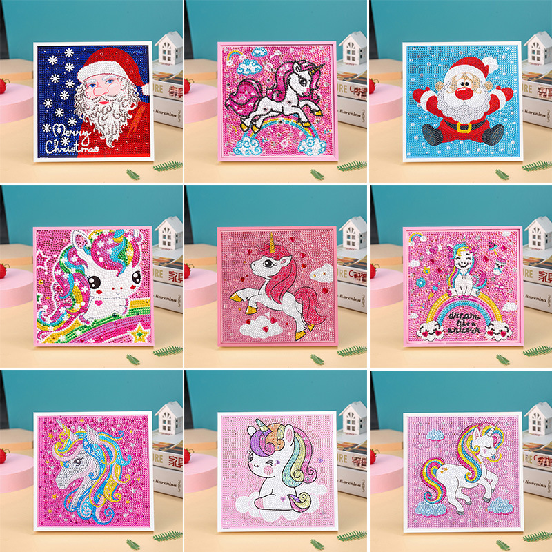 DIY Diamond Painting Kit for Kids - Christmas Decor