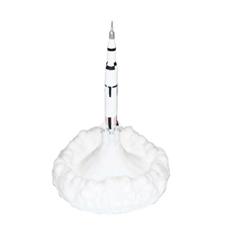 3D Printed Rocket Space Shuttle Lamp and Night Light, Creative Astronaut-Themed LED Bedroom Lighting Decoration, Unique Space Exploration Table Lamp for Kids' Bedrooms, Gaming Rooms, Study Desks, Modern Home Interiors, and Science Fiction Inspired Decorat
