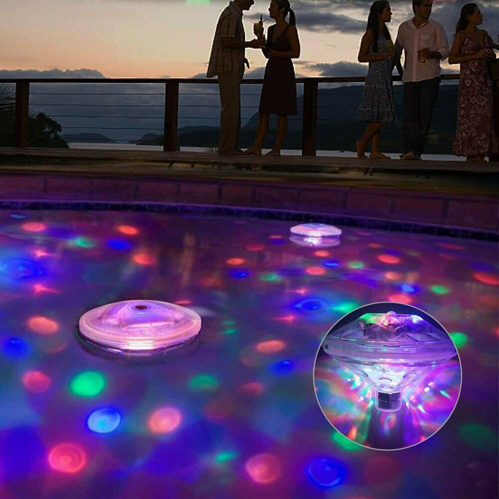 LED Floating Pool Light, RGB Bathtub Light for Babies