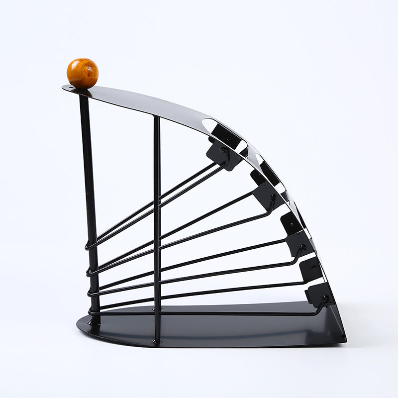 Korean Style Creative Iron Four-Grid Storage Rack