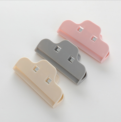 Kitchen Snack Sealer Clips, Strong Plastic Bag Sealer