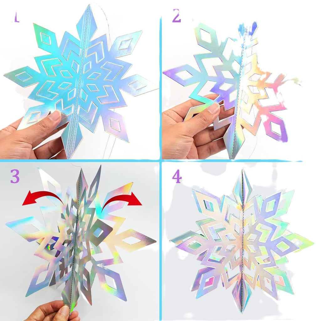 Christmas Snowflake Hanging Decoration for Parties