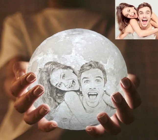Custom Moon Lamp