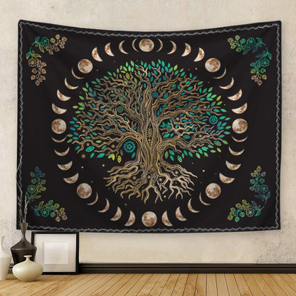 Mandala Series Sunstone Tapestry for Home Decor