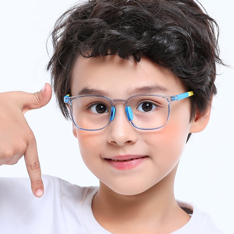Two-Color Ultra-Light Blue Light Myopia Glasses Frame