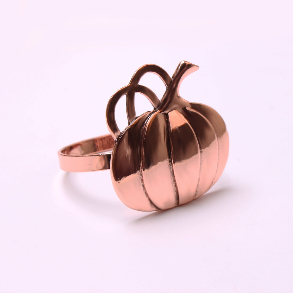 Amazon Pumpkin Napkin Holders in Antique Bronze