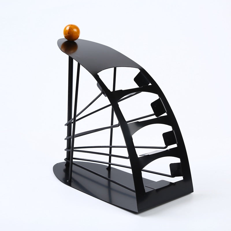 Korean Style Creative Iron Four-Grid Storage Rack