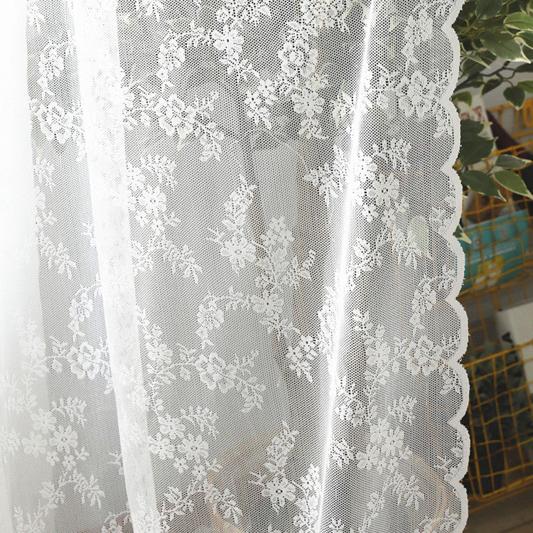 Korean Lace Sheer Curtain with Wave Design (Wholesale)