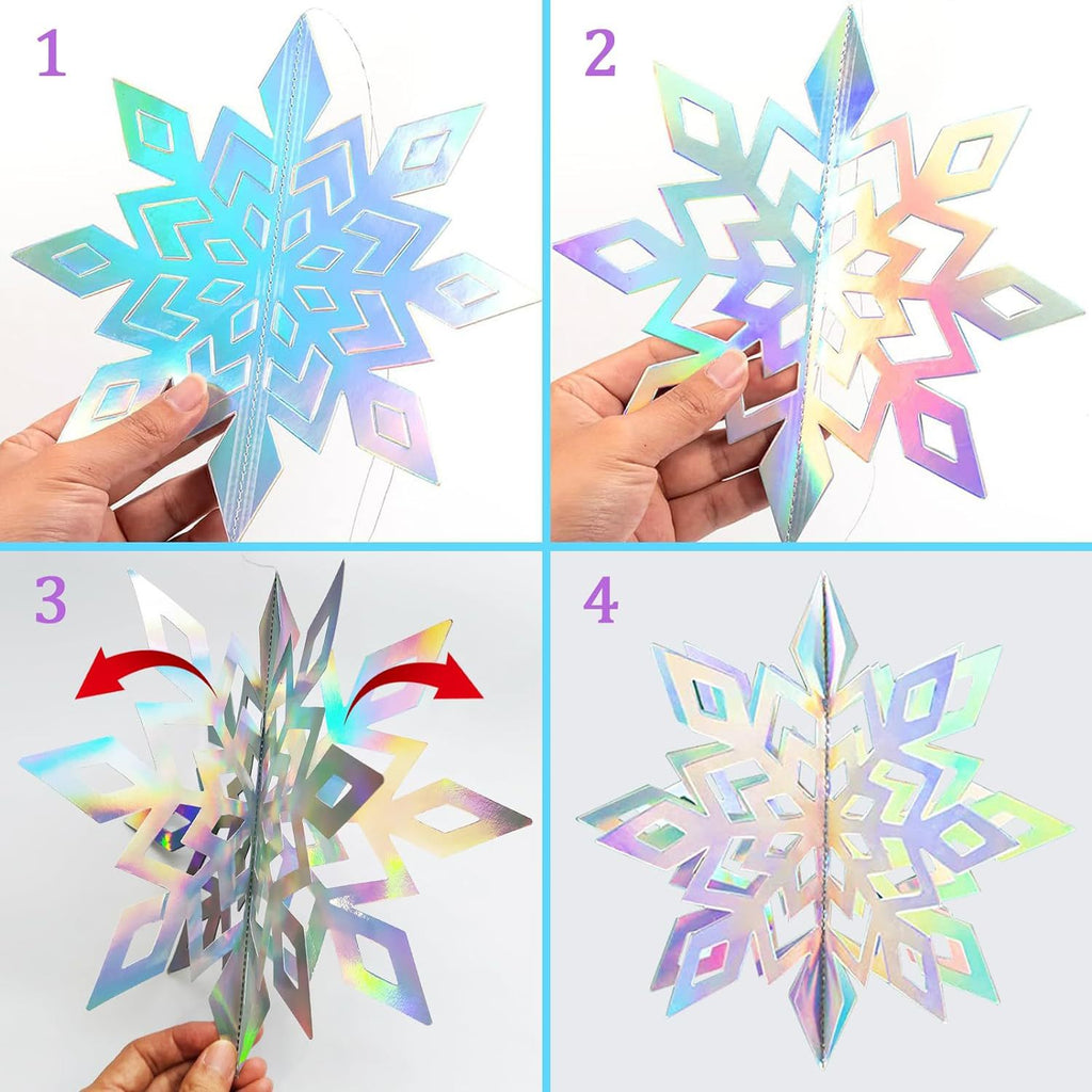 Christmas Snowflake Hanging Decoration for Parties