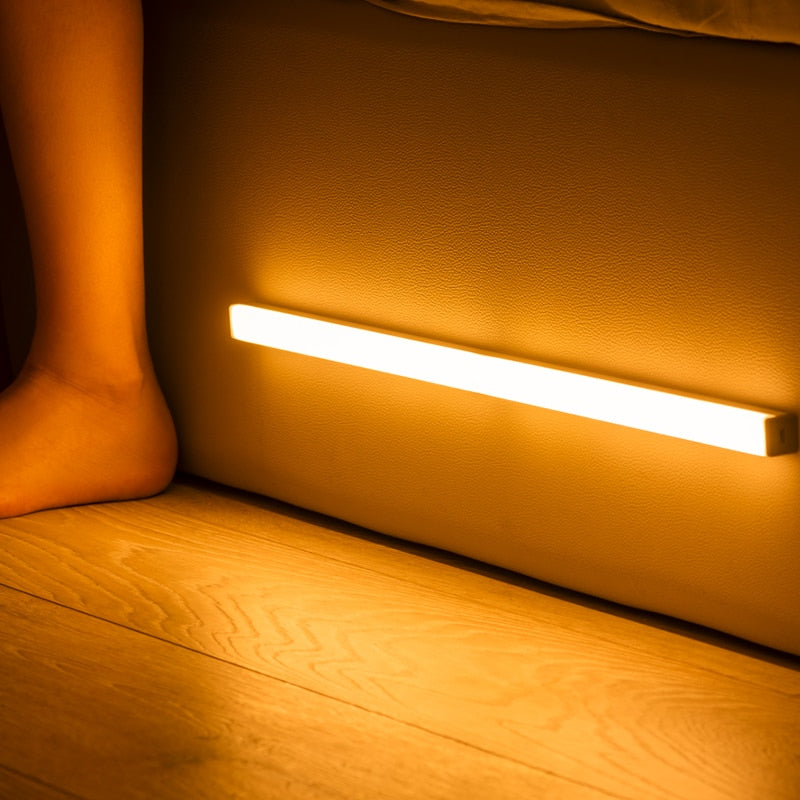Wireless Rechargeable LED Cabinet Lighting for Home Use, Modern Cordless Under Cabinet Lights for Kitchen Cupboards, Wardrobes, Closets, Shelves, Pantry Storage, Bedroom Lighting, and Convenient Indoor Home Illumination
