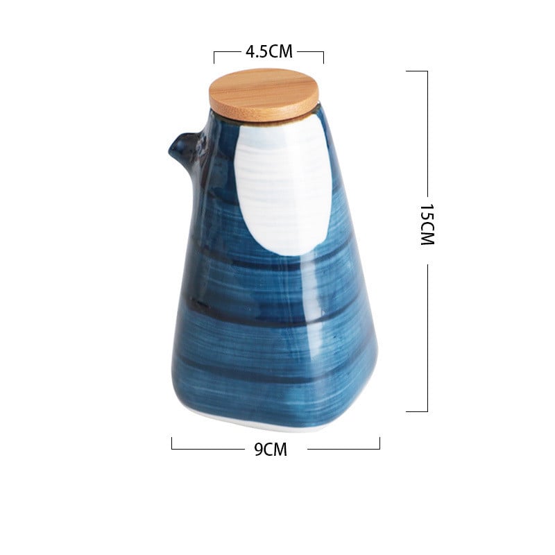 Ceramic Seasoning Pot for Soy Sauce and Vinegar