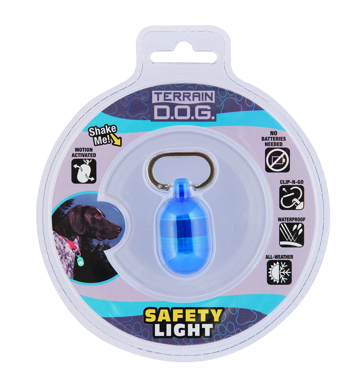 Terrain Dog Light for Dog Collar Waterproof Light Motion Activated Light