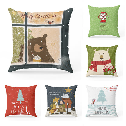 New Christmas Pillow Cover for Sofa - Tree Design
