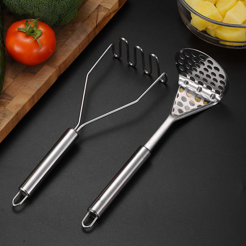 Wholesale Premium Stainless Steel Manual Potato Masher Tool for Effortless Food Preparation, Heavy-Duty Kitchen Mashing Utensil for Mashed Potatoes, Vegetables, Fruits, Homemade Baby Food, and Everyday Cooking