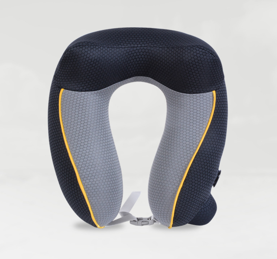 Inflatable U-Shaped Neck Travel Pillow