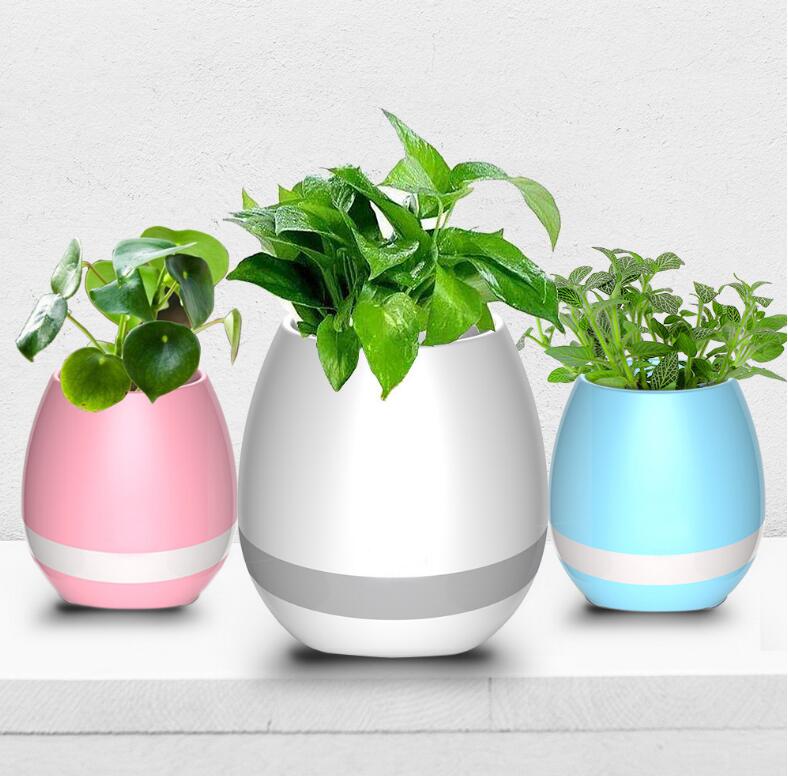 Musical Bluetooth Flower Pot with Singing Feature