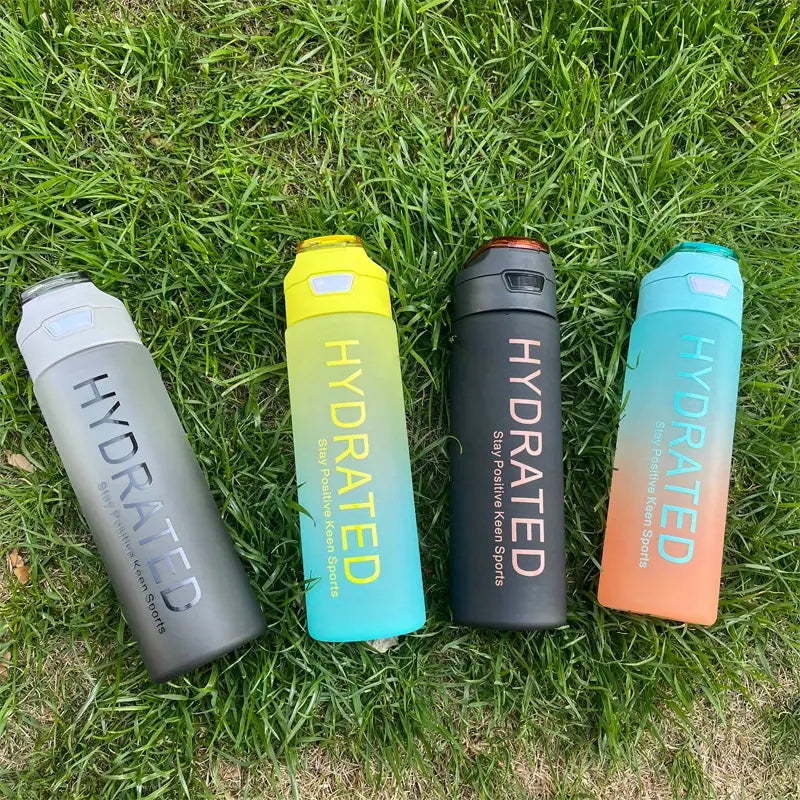 1000ml Leak-Proof Non-Toxic Sports Water Bottle