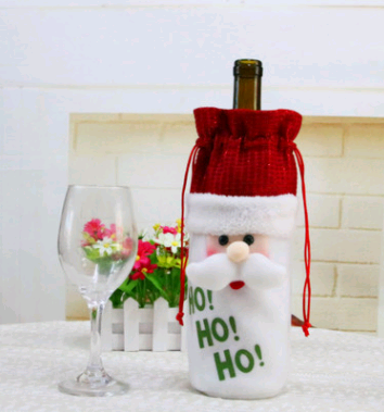 Christmas Wine Bottle Covers