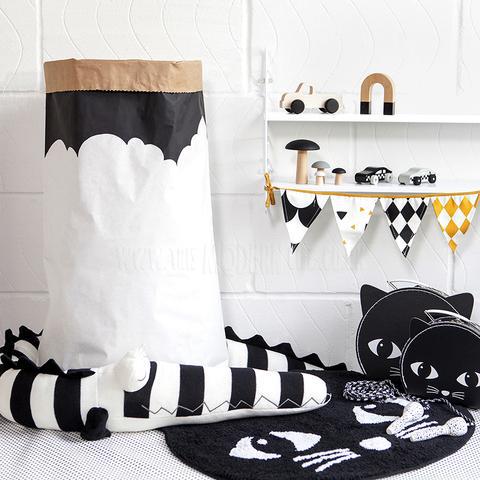 Striped Crocodile Pillow for Kids - Soothing Decor Toy