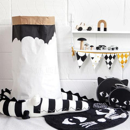 Striped Crocodile Pillow for Kids - Soothing Decor Toy