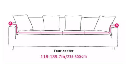 Sofa Cover for European Style Sofa Cushion Set