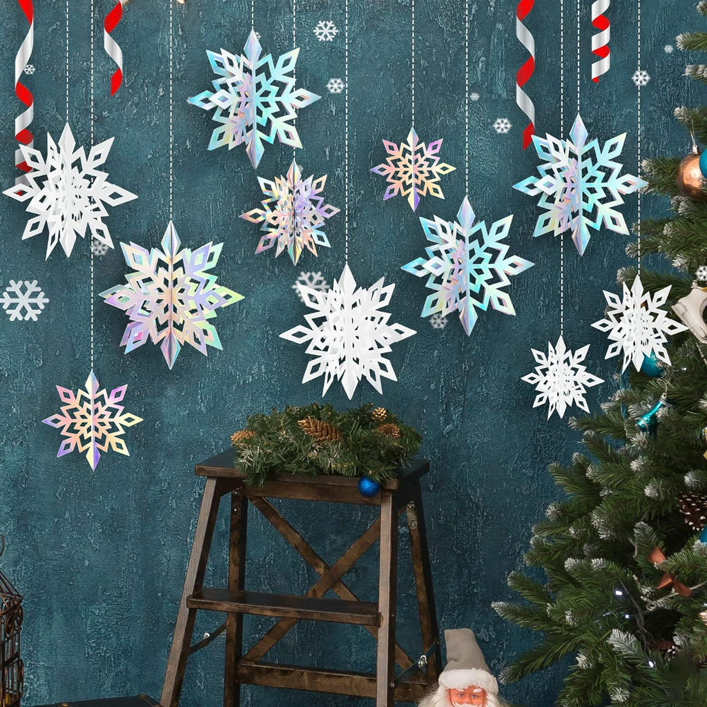 Christmas Snowflake Hanging Decoration for Parties