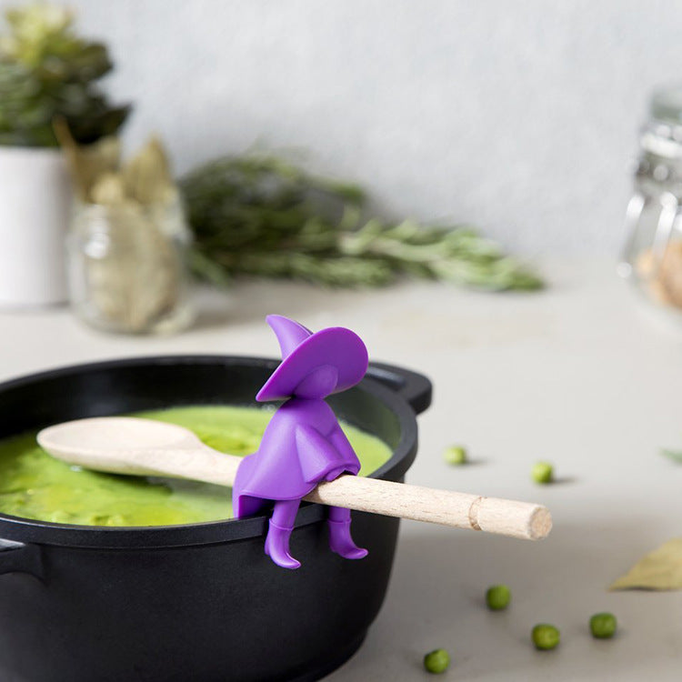 Creative Silicone Wizard Pot Cover - Spill Proof Design