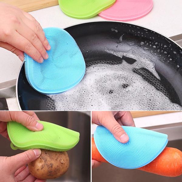 Better Sponge Silicone Dishcloth for Cleaning Pots