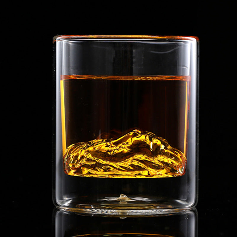 Creative Double-Layer Borosilicate Glass Mug
