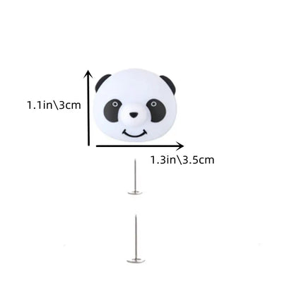 8pcs Cute Panda Non-Slip Duvet Cover Clips