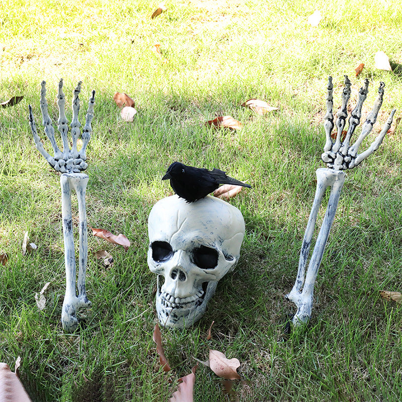 Halloween Skeleton Decoration Set for Garden (3 Pieces)