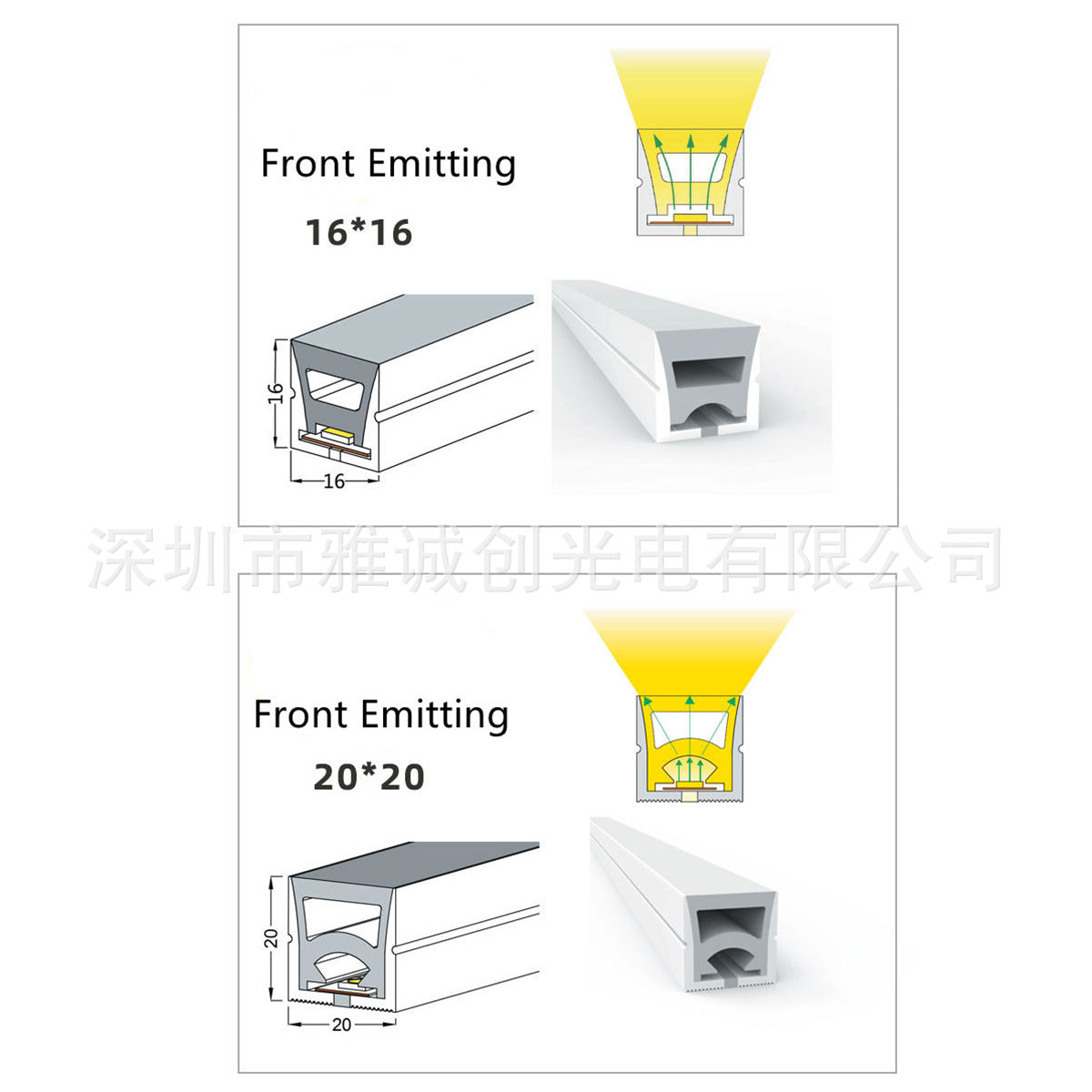 RGB LED Silicone Neon Strip for Outdoor Lighting