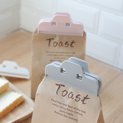 Kitchen Snack Sealer Clips, Strong Plastic Bag Sealer
