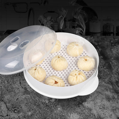 Microwave Rice Steamer Container with Multi-Layer Design