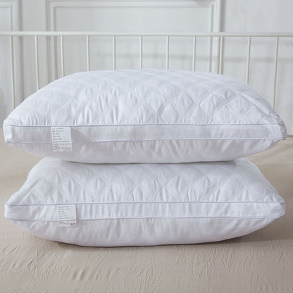 Feather Velvet Neck Pillow