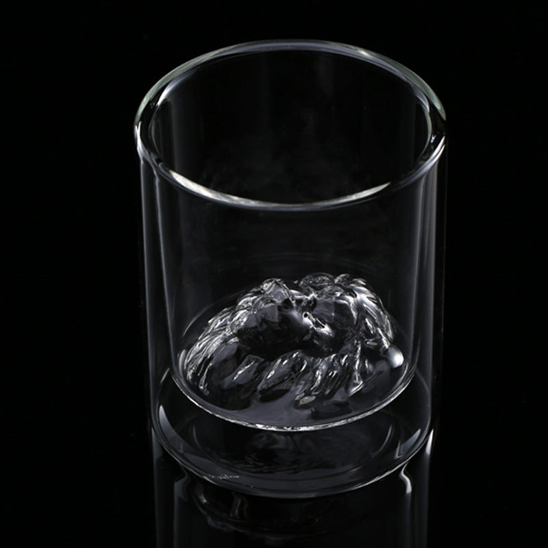 Creative Double-Layer Borosilicate Glass Mug