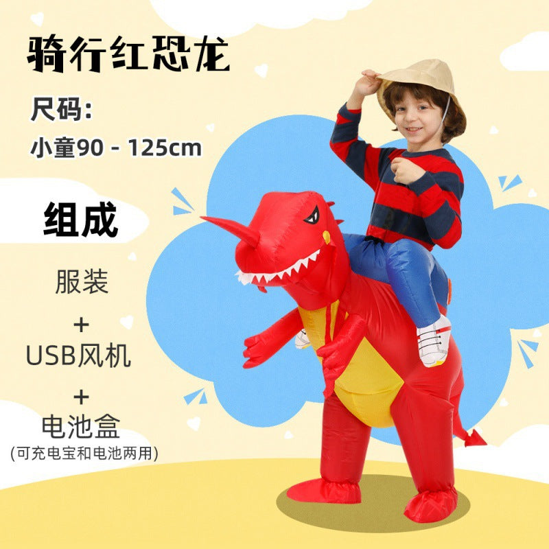 Halloween Inflatable Dinosaur Costume for Kids & Adults