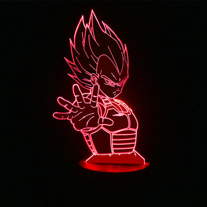 3D Dragon Ball Night Light, LED Table Lamp