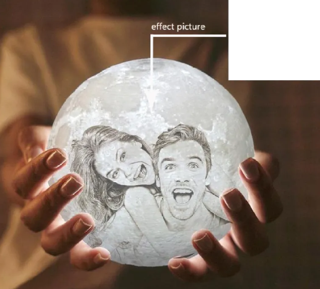 Custom Moon Lamp