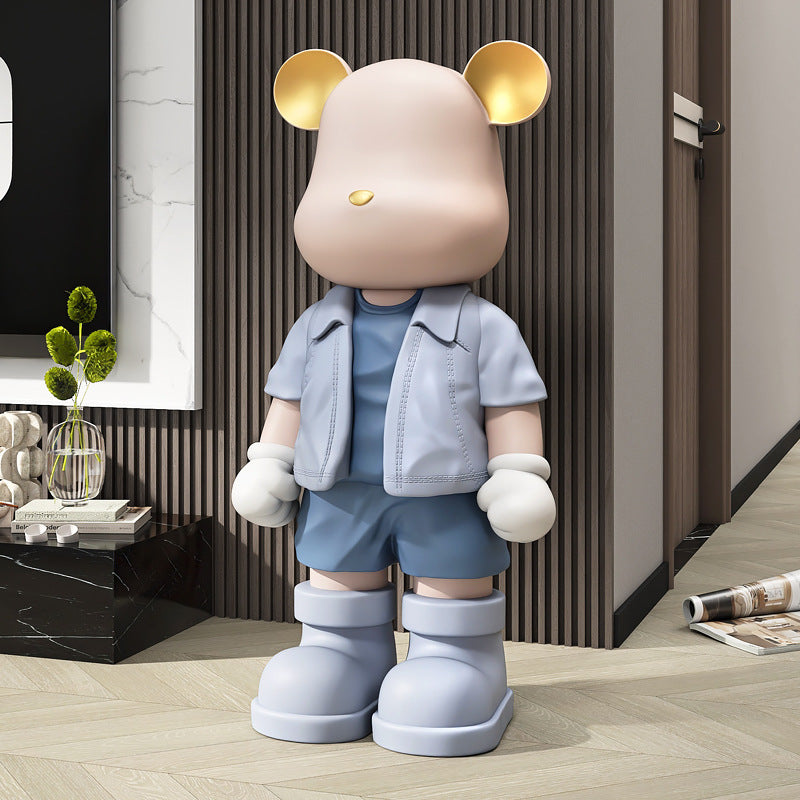 Large Violent Bear Living Room Decoration Figurine