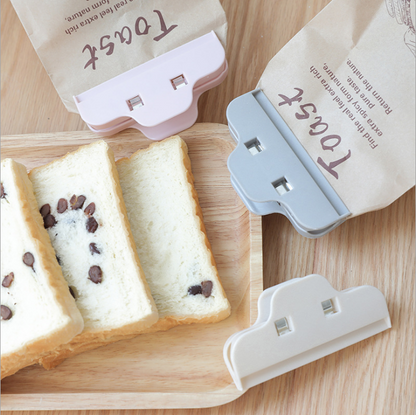 Kitchen Snack Sealer Clips, Strong Plastic Bag Sealer