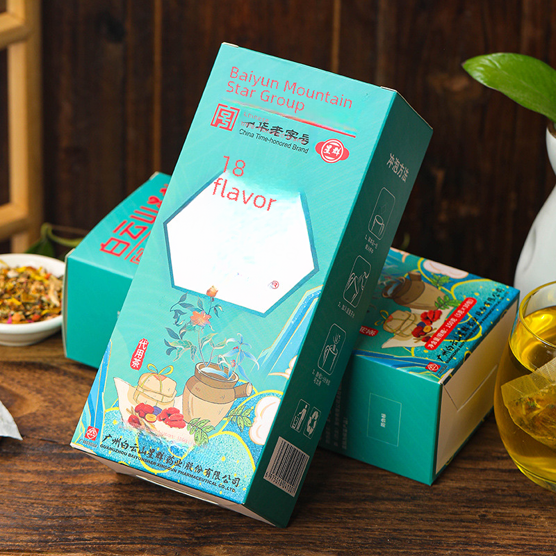 Baiyunshan Star Group 18 Flavors Health Tea Wholesale