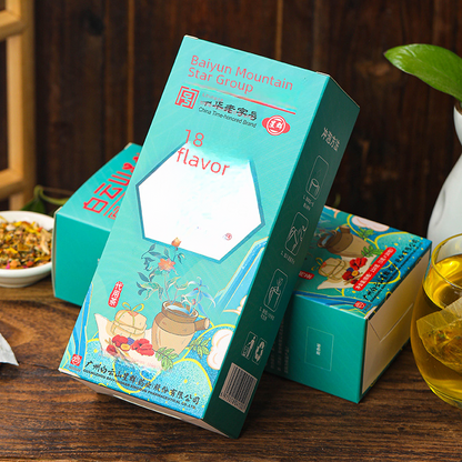 Baiyunshan Star Group 18 Flavors Health Tea Wholesale