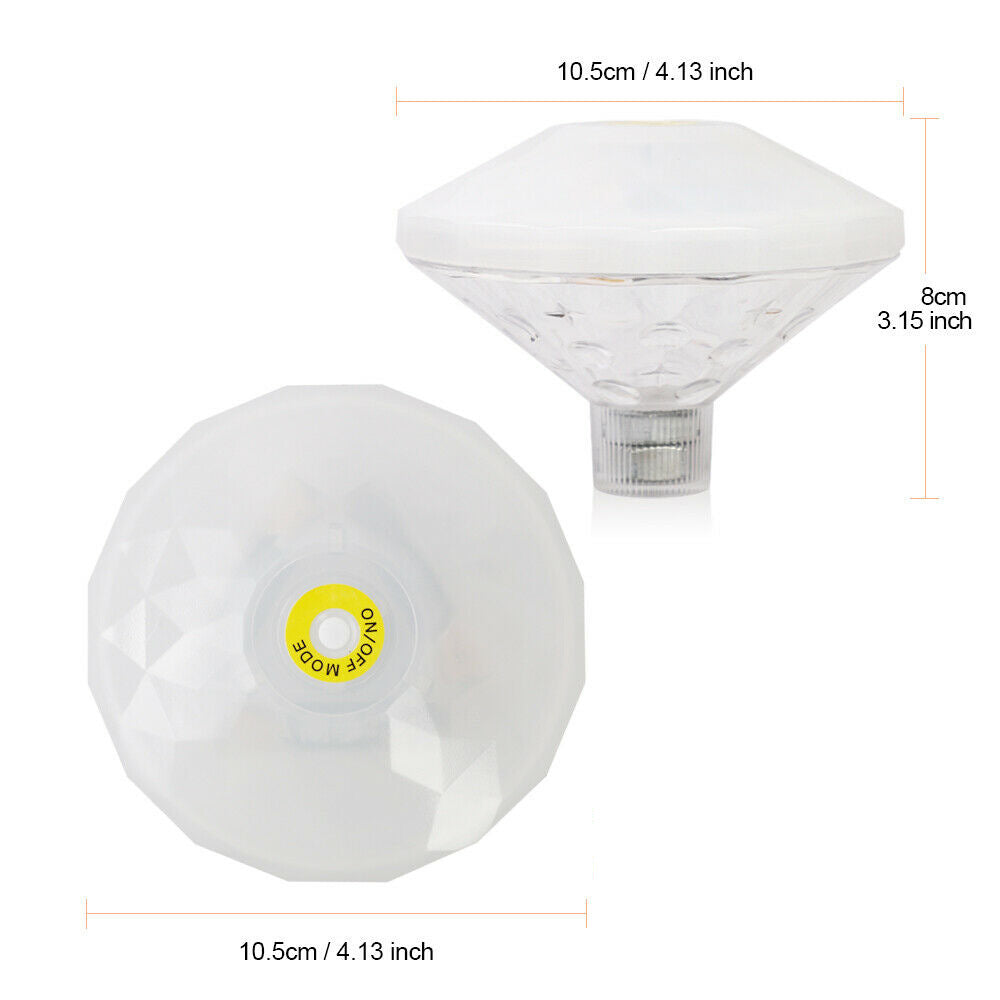 LED Floating Pool Light, RGB Bathtub Light for Babies