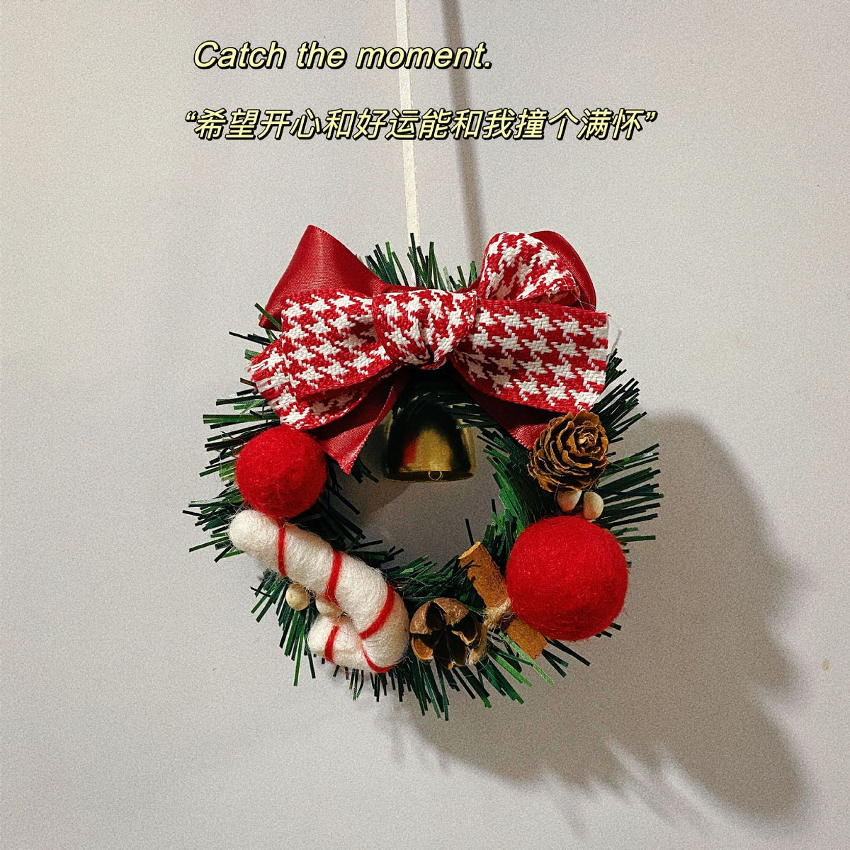 Christmas Gift Decorative Wreath for Home Decor