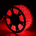 Buyagn 100Ft LED Rope Lights LED Strip Lights Outdoor Waterproof Decorative Lighting for Indoor/Outdoor Eaves Backyards Garden Halloween and Christmas Decorations(Red)