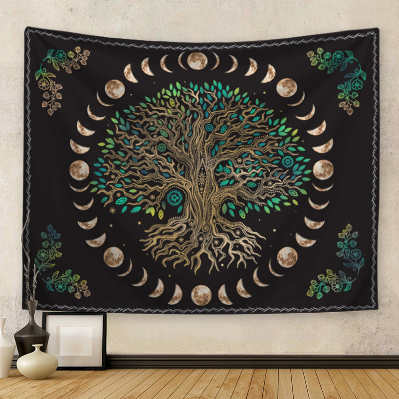 Mandala Series Sunstone Tapestry for Home Decor